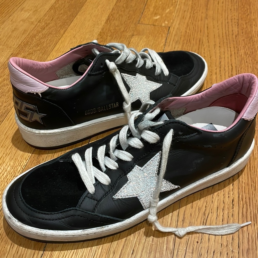 super cute, ballstar golden goose sneakers